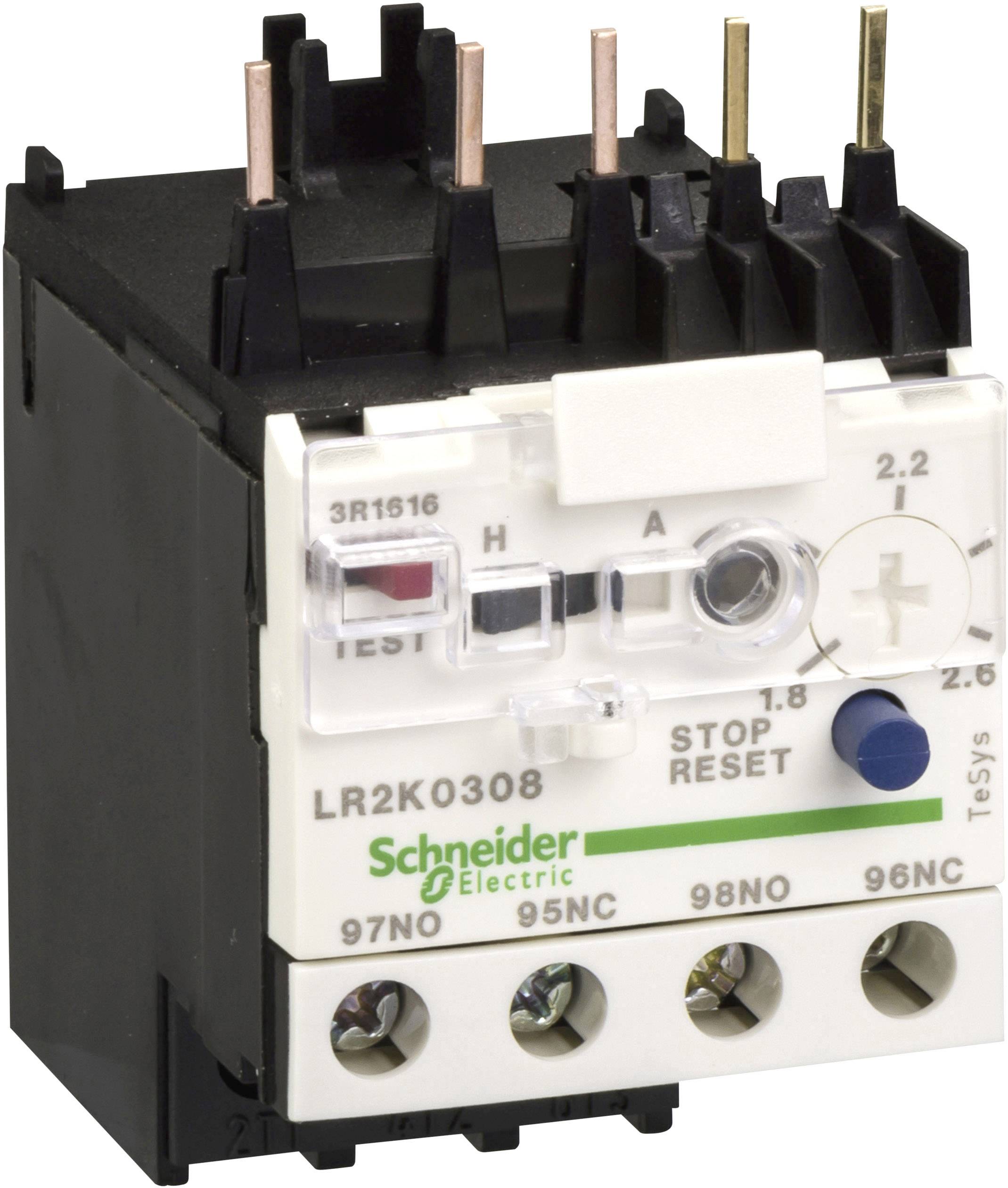 Motorbeveiligingsrelais 1x NO, 1x NC Schneider Electric LR2K0310 1 stuk(s) afbeelding