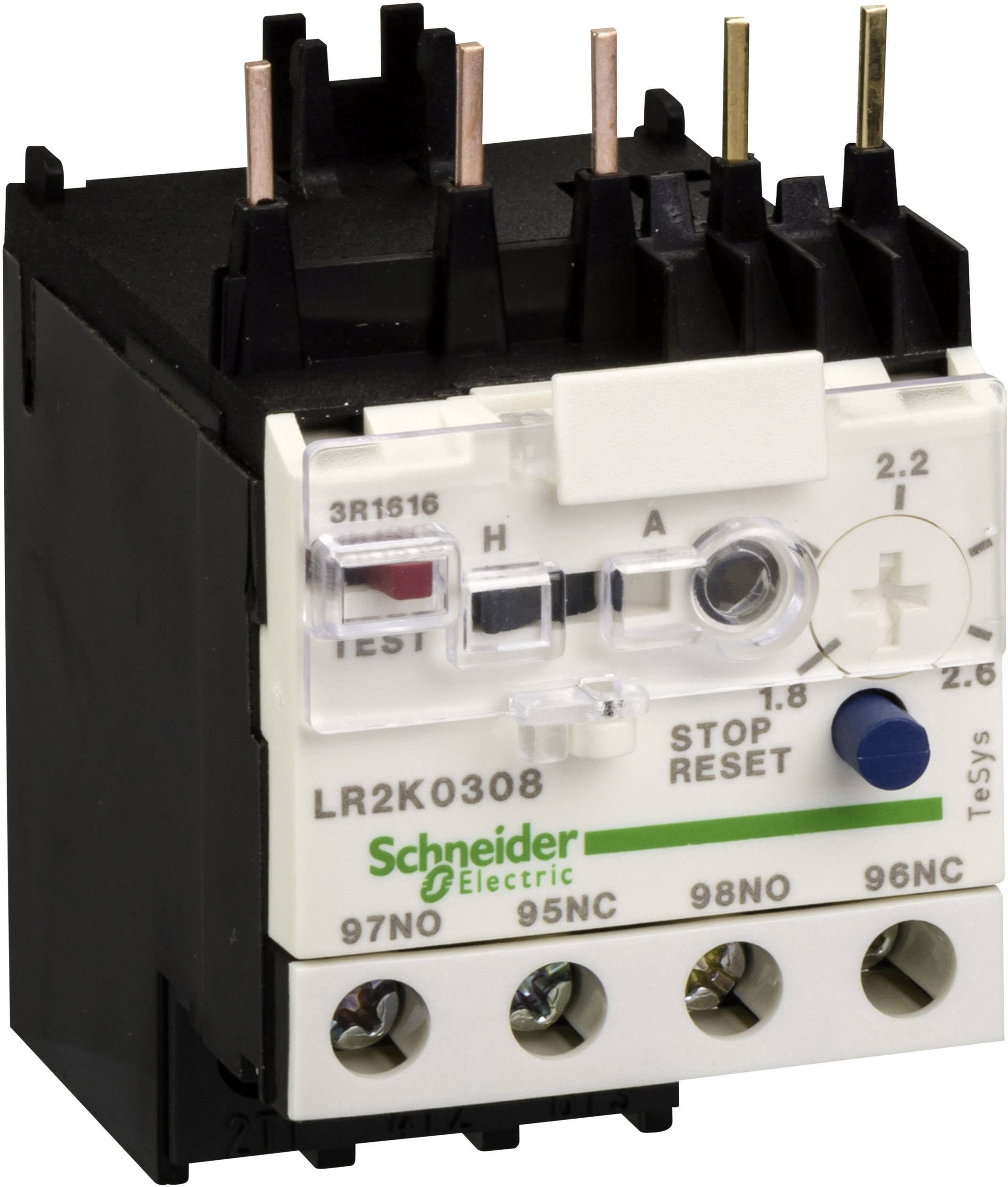 Motorbeveiligingsrelais 1x NO, 1x NC Schneider Electric LR2K0312 1 stuk(s) afbeelding