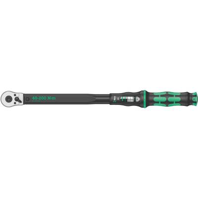 Momentový kľúč s nastaviteľným rozsahom 40-200 Nm. Ergonomická rukoväť a stupnica pre presné nastavenie.