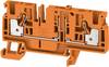 Weidmüller 2429890000 priechodná svorka 6.10 mm pružinová svorka oranžová 50 ks
