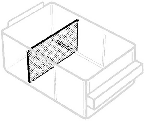 raaco 150-00 priečky pre zásuvkový zásobník (š x v) 52 mm x 32 mm