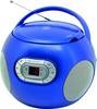 soundmaster SCD2120BL SCD2120BL CD-rádio, FM, AUX, CD, modrá