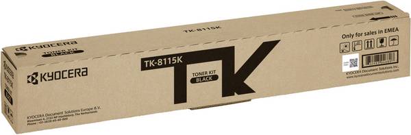 Kyocera náplň do tlačiarne TK-8115 K 1T02P30NL0 originál čierna 12000 Seiten