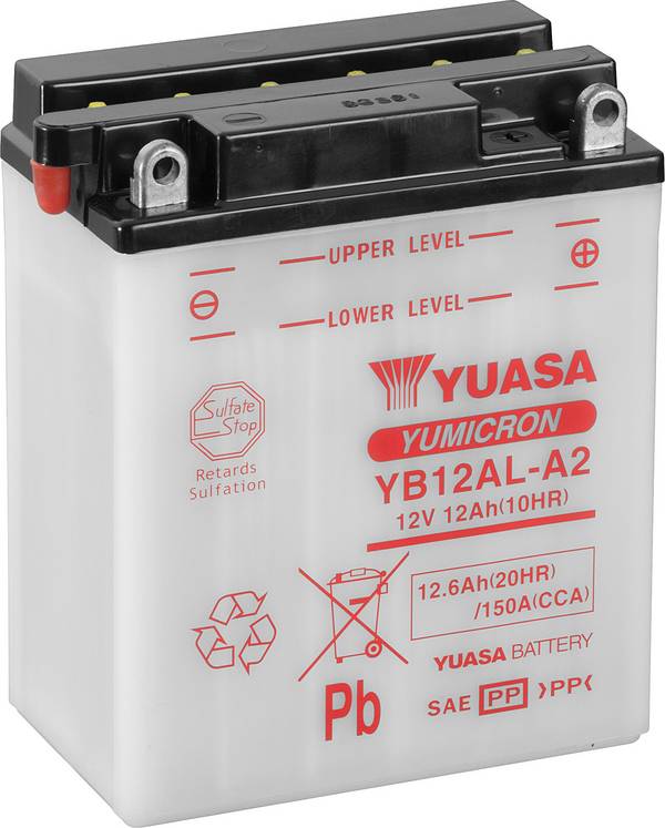 Yuasa YB12AL-A2 motobatéria 12 V 12.6 Ah