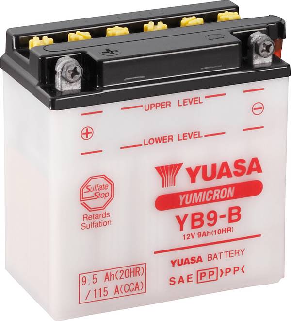 Yuasa YB9-B motobatéria 12 V 9 Ah