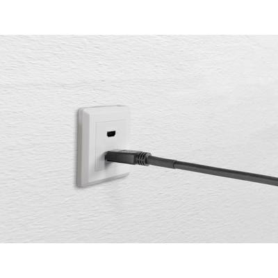 Adaptateur DisplayPort, HDMI Renkforce RF-4222524 [1x DisplayPort mâle - 1x  HDMI femelle] 10.00 cm noir contacts dorés – Conrad Electronic Suisse