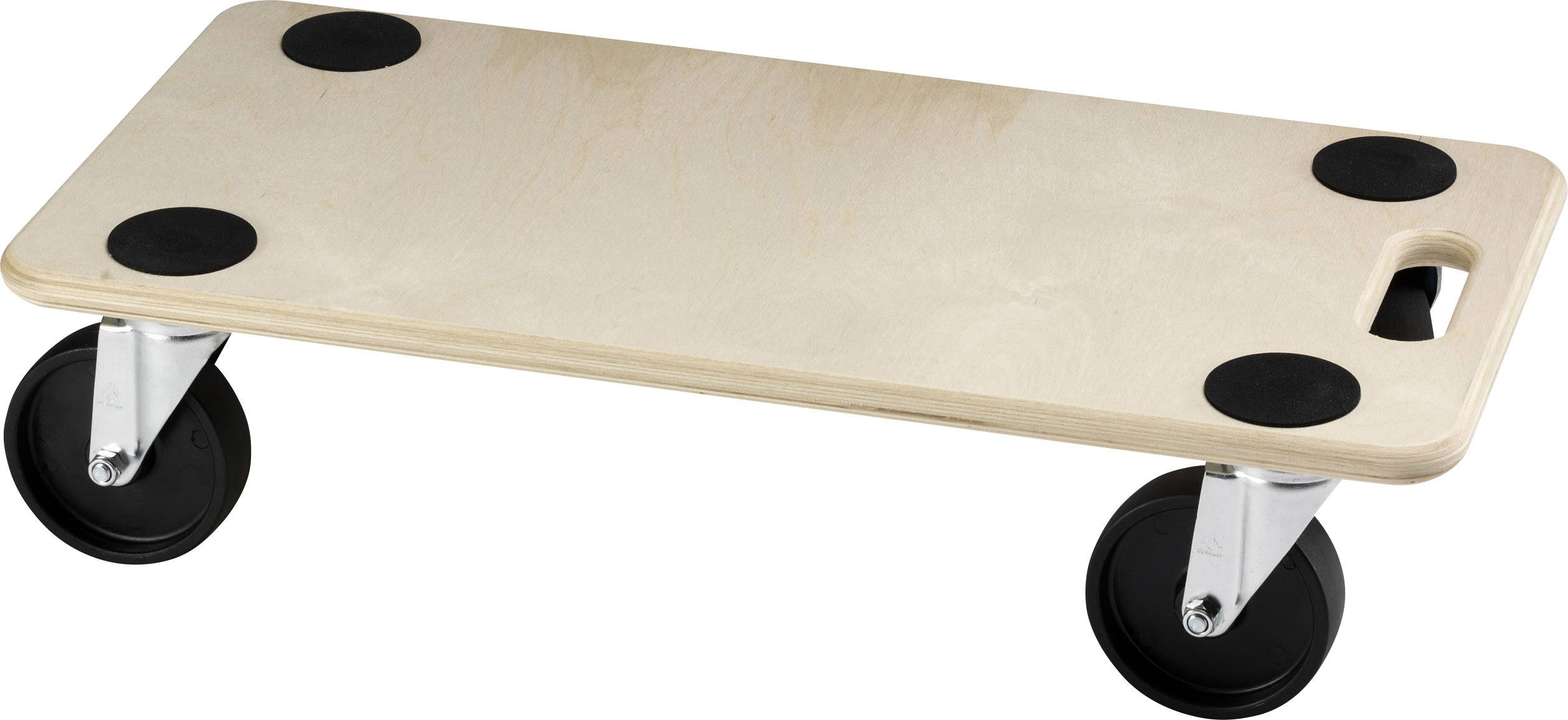 dörner + helmer 300695D Massiv Piattaforma con ruote Capacità di carico (max.): 300 kg 290 mm x 590 mm x 145 mm