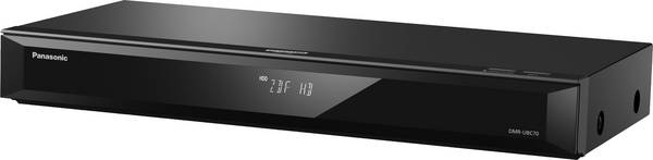 Panasonic DMR-UBC70 UHD Blu-Ray rekordér 4K Ultra HD, Twin-HD DVB-C / T2 tuner, High-Resolution Audio, smart TV, Wi-Fi, nahrávanie cez USB čierna