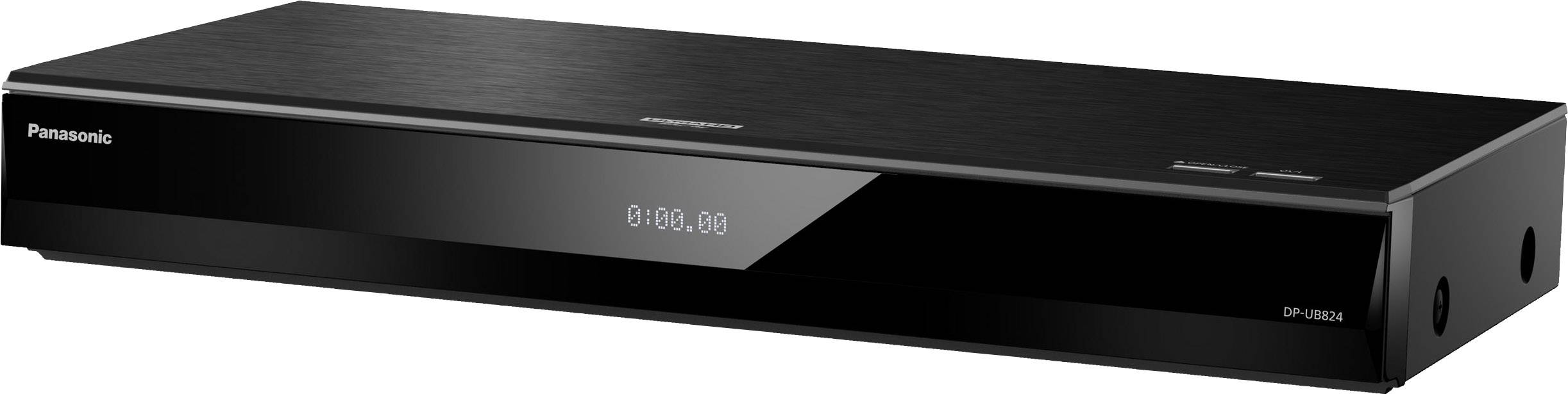 Panasonic DP-UB824 Lettore Blu-ray UHD 4K Ultra HD, WLAN, Smart TV, supporta Amazon Alexa, supporta Google Assistant Nero