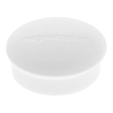 magnetoplan magnet Discofix Mini (Ø x v) 19 mm x 7 mm guľatý biela 10 ks 1664600-0