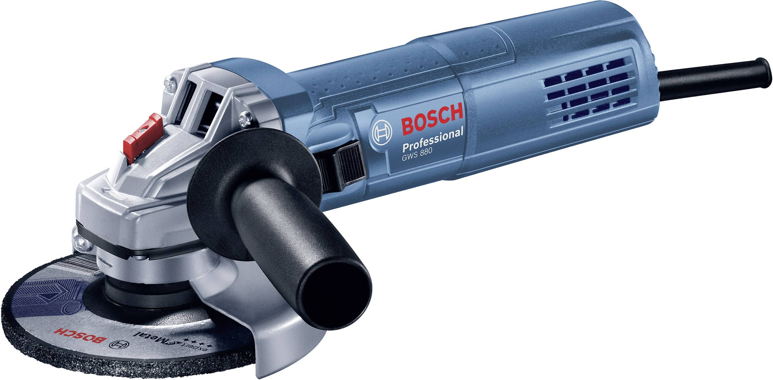 Bosch Professional GWS 880 060139600A Vinkelslip 125 mm 880 W
