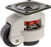 TOOLCRAFT TO-5137965 Otočné koliesko 62 mm polohovateľné s montážnou doskou Nosnosť (max.): 500 kg