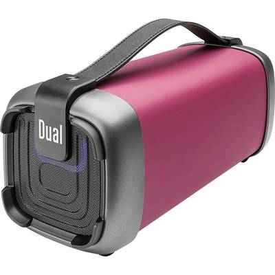 Dual BT 10 Bluetooth® reproduktor AUX, FM rádio, SD, USB červená