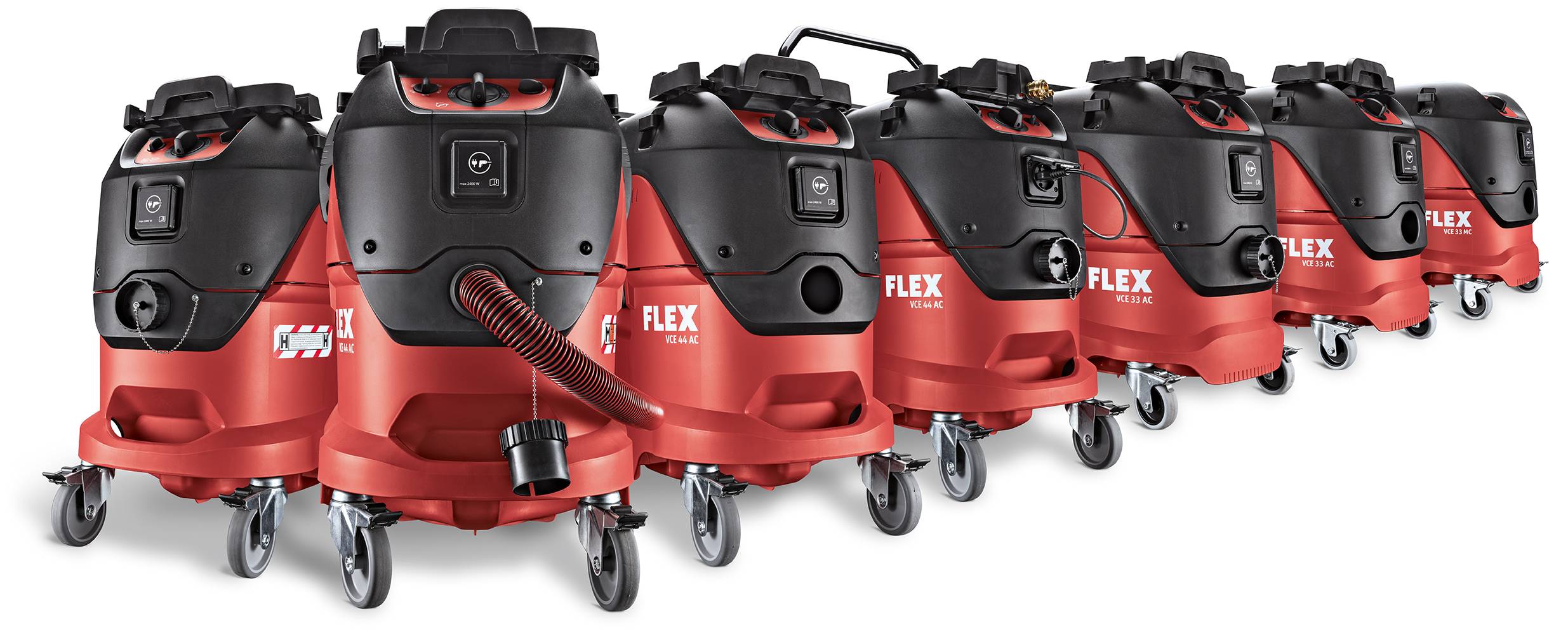Flex VCE 44 H AC-Kit 446025 mokrý / suchý vysávač 42 l prachová trieda H certifikované, automatické čistenie filtra-1