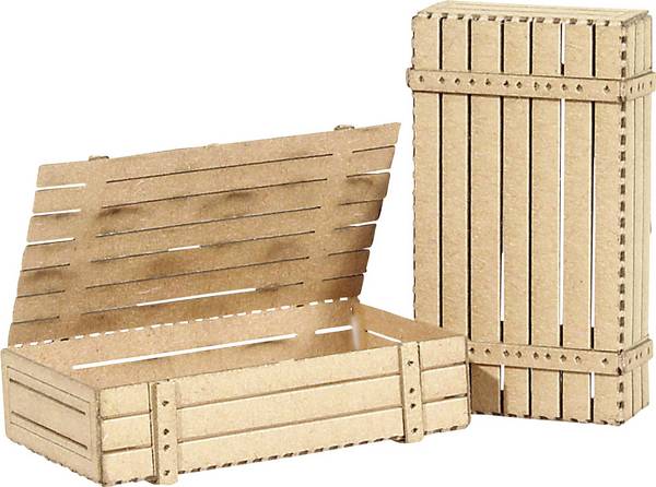 MBZ  80292 Prepravné boxy H0 Lasercut montážna sada
