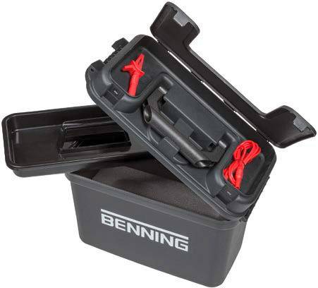 Benning 10198412 Måleapparatkuffert (L x B) 190 mm x 375 mm