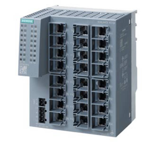 Siemens 6GK5124-0BA00-2AC2 priemyselný ethernetový switch  10 / 100 MBit/s funkcia PoE