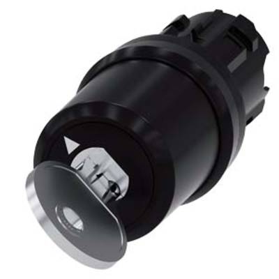 Siemens 3SU1000-5SF01-0AA0 kľúčový spínač 1 x 90 ° IP66, IP67, IP69/IP69K 1 ks