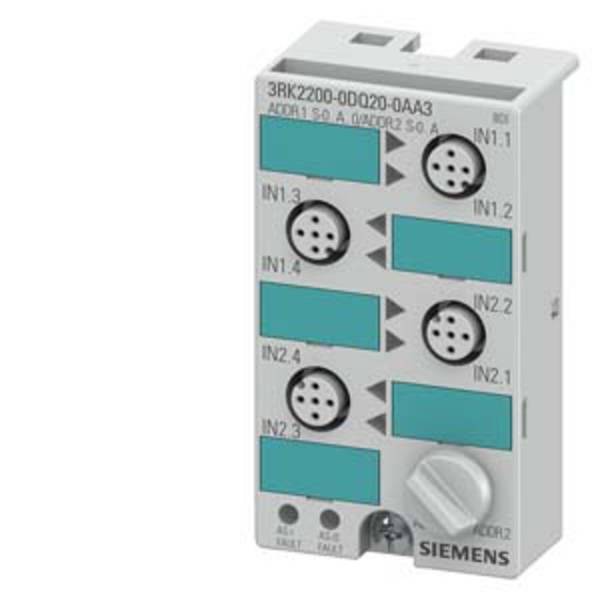 Siemens 3RK2200-0DQ20-0AA3 vstupný / výstupný modul