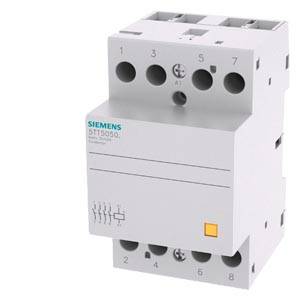Siemens stýkač s modelovým číslom 5T5050, vhodný na ovládanie elektrických obvodov v zariadeniach nízkeho napätia.