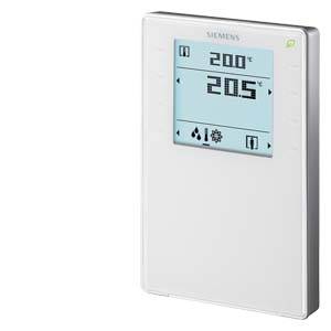 Digitálny termostat zobrazuje teplotu miestnosti 20,0°C a požadovanú teplotu 20,5°C.