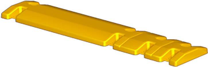 Weidmüller 2554070000 Accessorio di montaggio 200 pz. Giallo