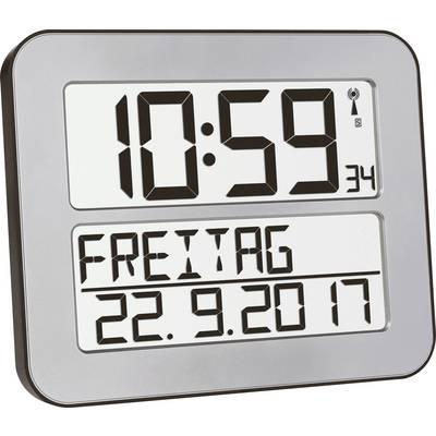 Digitálne nástenné hodiny ukazujú '10:59', 'Piatok', '22.9.2017'.