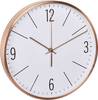 TFA Dostmann 60.3534.51 DCF nástenné hodiny 30 cm x 45 mm meď tiché hodiny (bez tikanie)