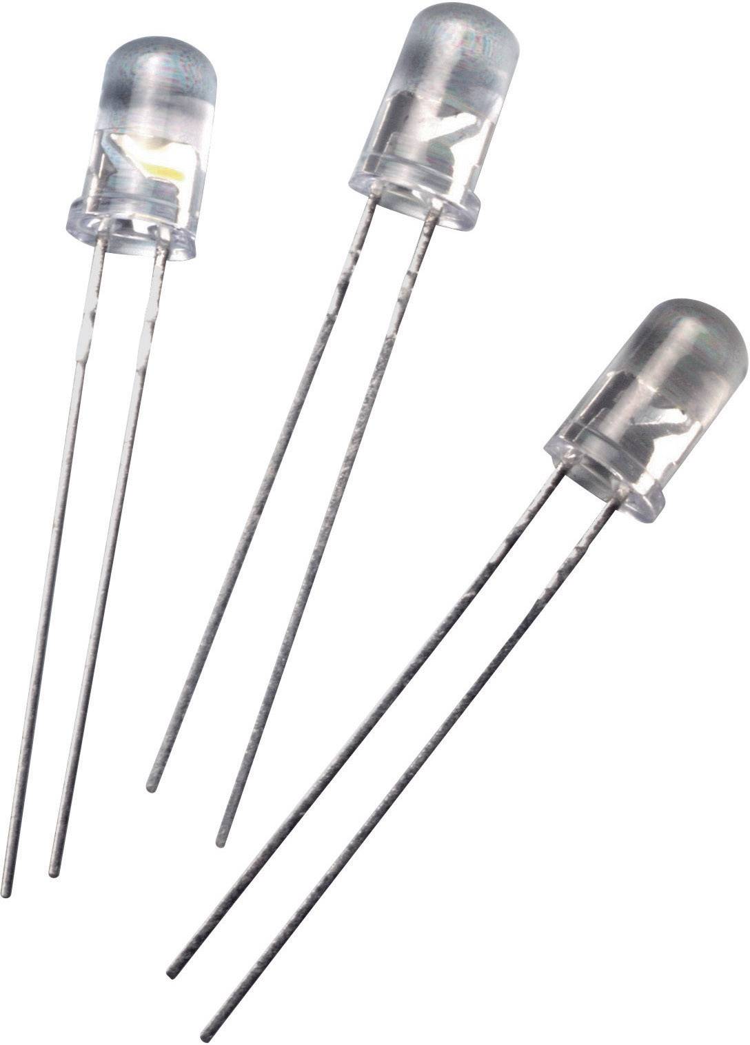 Broadcom HLMP-CM3B-Z10DD Bedrade LED Groen Rond 5 mm 21000 mcd 30 ° 20 mA 3.2 V afbeelding