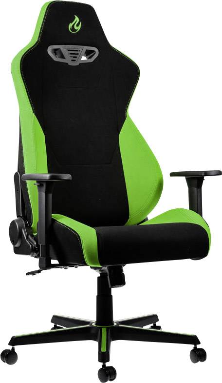 Nitro Concepts S300 Atomic Green Sedia da gioco Nero, Verde