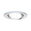 Paulmann 93468 Nova vstavané svietidlo LED GU10 6.5 W Hliník (sústružený)