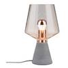 Paulmann Neordic Yorik 79665 stolná lampa LED E27 20 W betónovo sivá, meď, priehľadná
