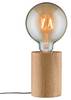 Paulmann Neordic Talin 79640 stolná lampa LED E27 20 W drevo