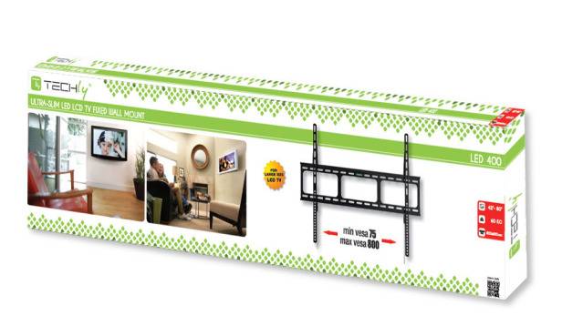 TECHly ICA-PLB-860 TV držiak na stenu neflexibilný, 106,7 cm (42") - 203,2 cm (80"), ICA-PLB-860-1