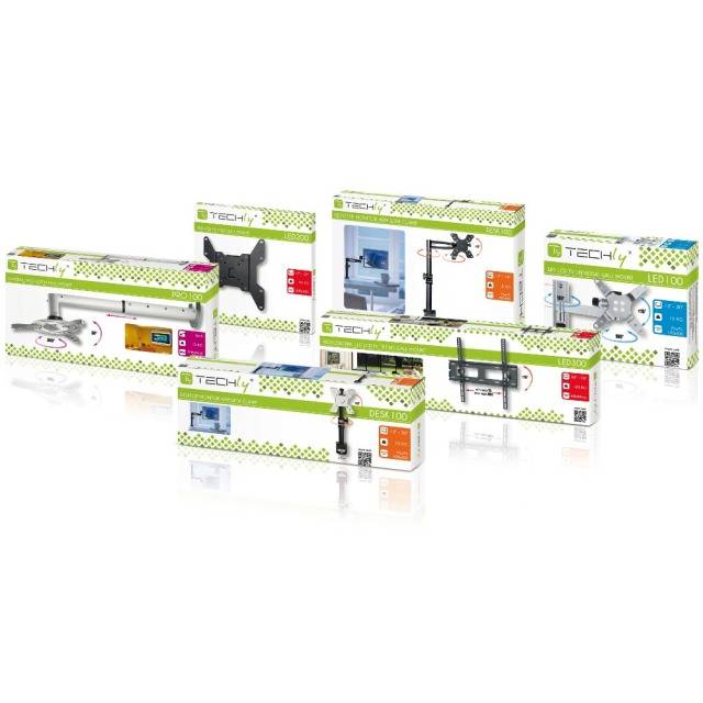 TECHly ICA-PLB-860 TV držiak na stenu neflexibilný, 106,7 cm (42") - 203,2 cm (80"), ICA-PLB-860-4