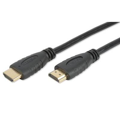 TECHly HDMI prepojovací kábel Zástrčka HDMI-A, Zástrčka HDMI-A 1.00 m čierna ICOC-HDMI2-4-010  HDMI kábel