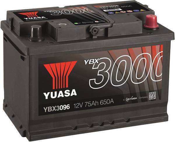 Yuasa SMF YBX3096 autobatérie  75 Ah