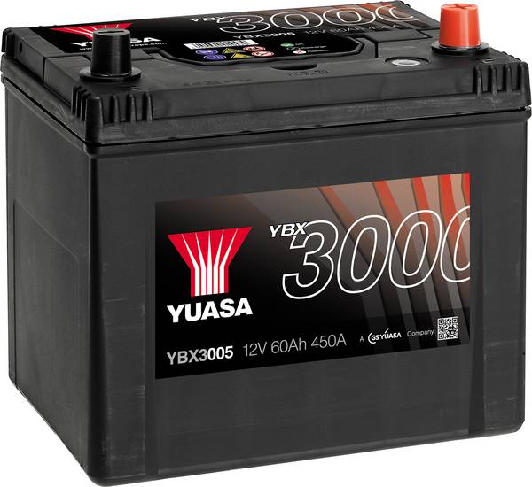 Yuasa SMF YBX3005 autobatérie  60 Ah