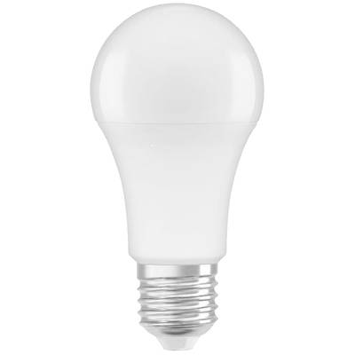 Biela LED žiarovka so svetelným zdrojom E27, zobrazená z bočnej strany. Ideálna pre úsporné osvetlenie.