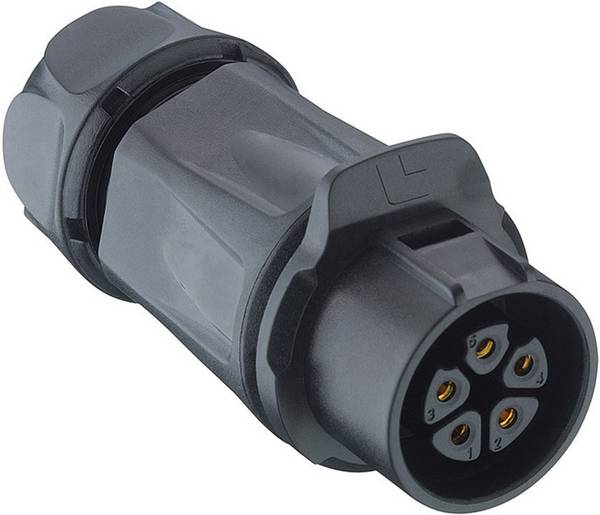 Lutronic 2640 09 T12 CB A guľatý konektor DIN, 1 ks