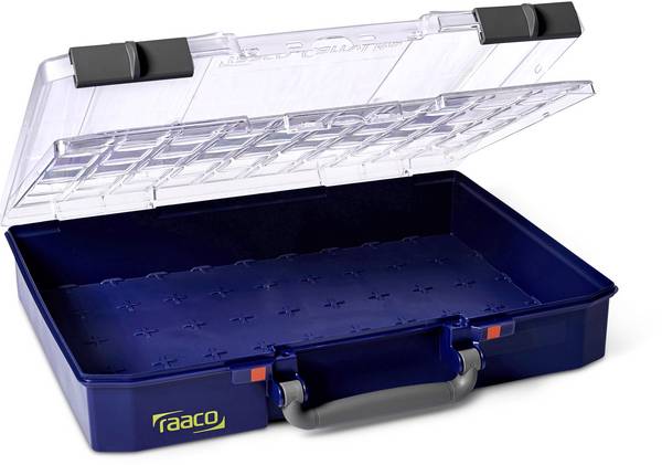 raaco CarryLite 80 5x10-0/DLU kufrík na súčiastky (d x š x v) 330 x 413 x 81 mm Priehradiek: 0 vrátane rukoväte Box