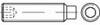 TOOLCRAFT TO-5358129 závitový kolík M2 10 mm nerezová ocel A1, A2 50 ks