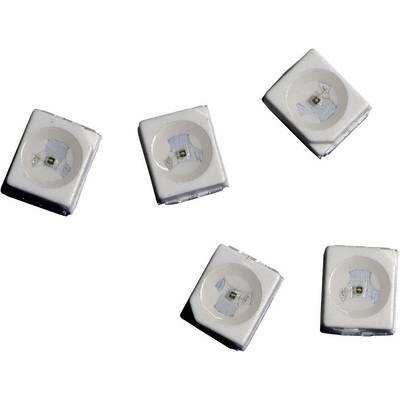 Broadcom HSMM-A100-S00J1 SMD LED PLCC2 zelená 350 mcd 120 ° 20 mA 3.4 V Tape cut