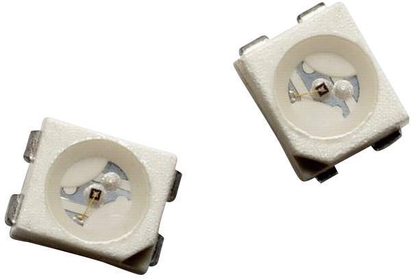 Broadcom HSML-A401-U40M1 SMD-LED PLCC4 Oranje 400 mcd 120 ° 50 mA 2.2 V Tape cut afbeelding