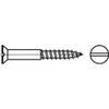 TOOLCRAFT TO-5446893 skrutka so zápustnou hlavou 3 mm 20 mm drážka DIN 97 mosaz 200 ks