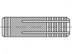 Článok 88910 Mosadz Mosadzná rozpínacia hmoždinka s vnútorným závitom, vrúbkovaný vonkajší povrch Rozmery: M 4/5 x 16 (100 kusov)