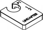 Artikl 82015 GTW 40 P 1-L žiarovo pozinkované podložky LINDAPTER P 1-L, dlhé Rozmery: M 10 / 5,0