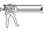 Artikl 88771 oceľový kov UPAT nanášacie pištole kovové Rozmery :.