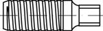 Položka 89017 Oceľové skrutkovacie objímky SPAX pre závitové tyče SPAX bez hlavy Rozmery :.