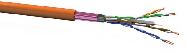 VOKA Kabelwerk 10309400 sieťový kábel ethernetový, CAT 6A, F/UTP, 500 m